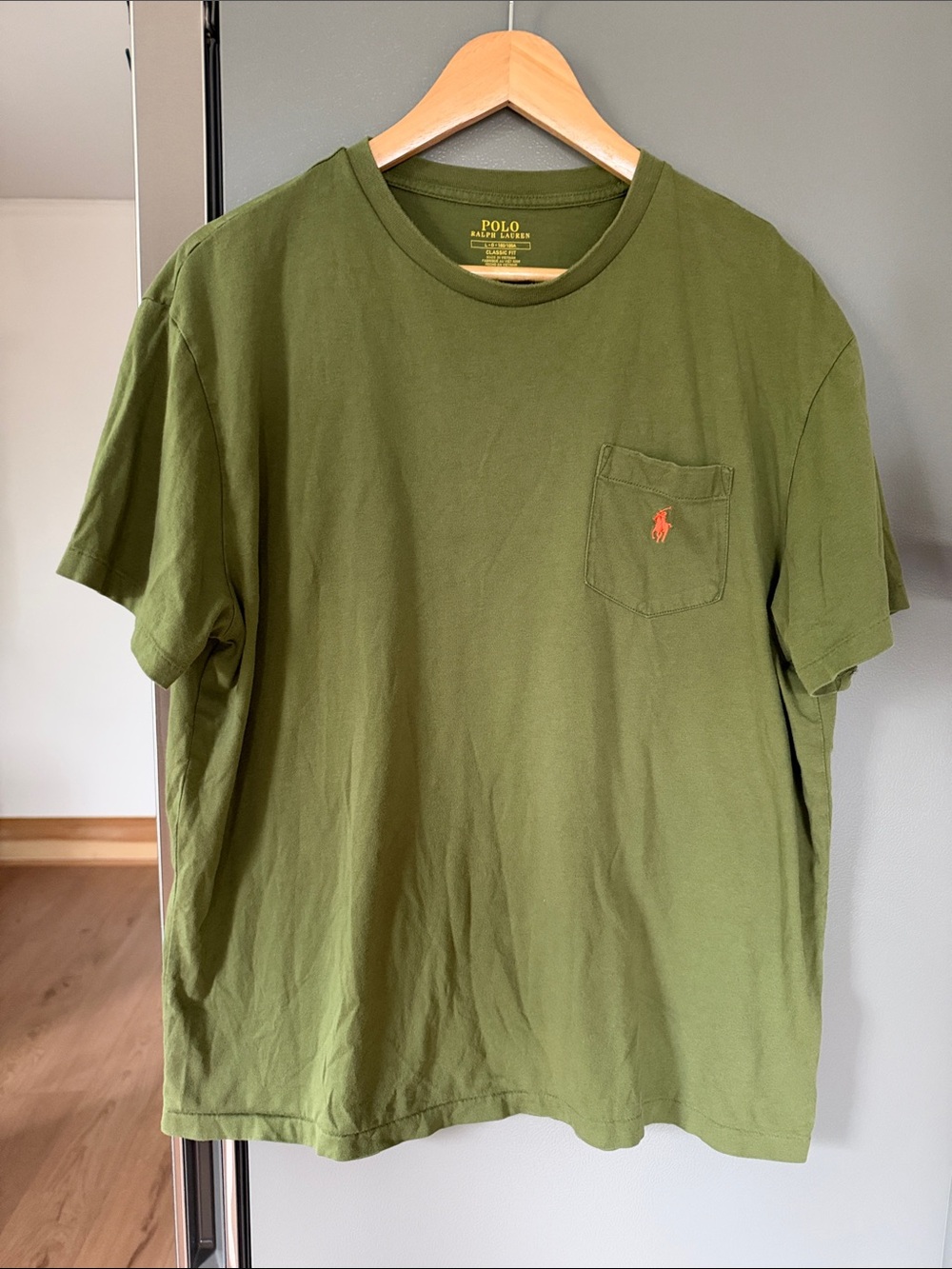 Polo Ralph Lauren Classic Fit Jersey Short Sleeve Crewneck T Shirt Size Large